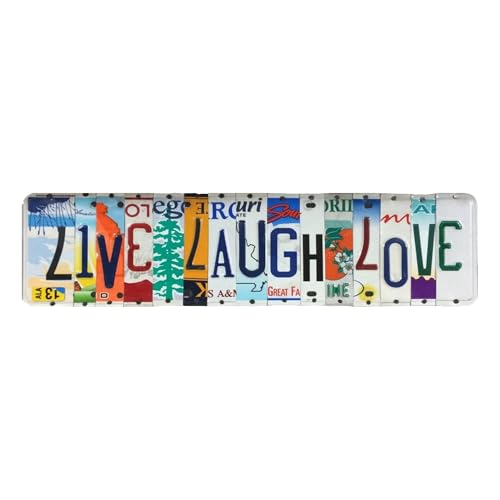 YUSHUHAGO LIVE LAUGH LOVE Wall Decor Living Room Inspirational Wall