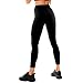 CADITEX Leggings for Women, No See Through High Waisted Workout Yoga Leggings for Women Black XXL