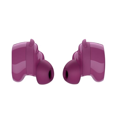 Image of Bose QuietComfort Earbuds - True Wireless Bluetooth Earbuds with Active Noise Cancellation and Mic, USB-C Charging, IPX4 Rating, Up to 8.5 Hours of Playtime, Rosewood Mauve