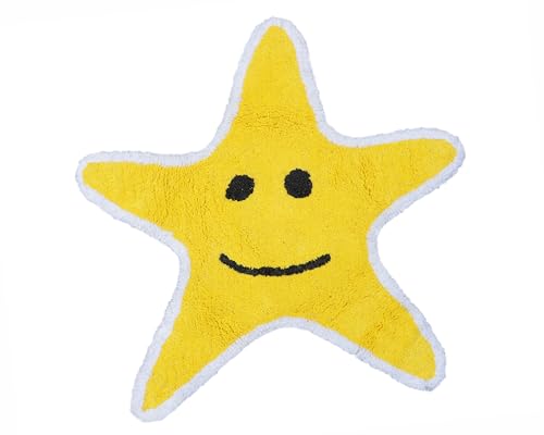 WARISI - Kids Star Fish Animal Bathroom Rug
