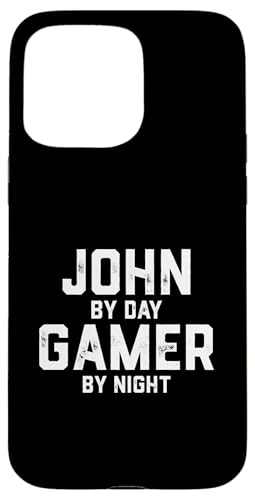 John Gamer ハロウィン ゲーム ジョンコスチューム 男性用 John スマホケース iPhone 15 Pro Max 用