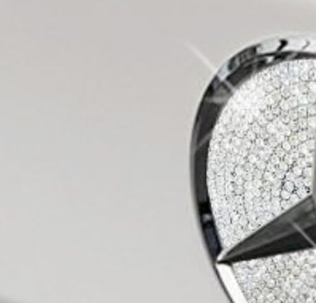 Car Interior Trim Fiting Bling Crystal Rhinestone Fashion Decals Accessories fit for Mercedes Benz New A B class CLA GLB 2019 2020 (silver, Left and right seats button 4pcs/set)