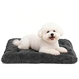 Nobleza Letto di Peluche Ultra Morbido per Cani di Media Taglia, Lavabile, con Base Antisc...
