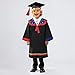 Kindergarten Graduation Cap and Gown Set, Unisex Preschool Graduation Outfit with Stole 2026 Tassel Kids Graduations