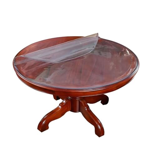 e[uNX ~` e[u}bg  a60 80 105 120cm PVC e[u}bg 1.5mm L rj[ fXN}bg k݂Ȃ h h~ ϖ ۂ e[uJo[ Hی삷(Clear,80cm)