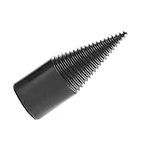 Generic Brennholzbohrer Holzspalter Sechskantschaft Holzbearbeitungswerkzeuge für elektrische Bohrmaschine 32 mm Beet Kinder (Black, One Size)