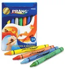 Prang Eco-friendly Crayons, 24 Count