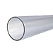 well2wellness® PVC Rohr 50mm PVC Druckrohr 50mm 10 bar transparent - 1 Meter