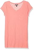 Allison Brittney Women's Soft Knit Basic Short Sleeve V-Neck Tee with Pocket