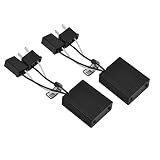 Garosa Decodificatore Fari a LED Decoder Canbus con Guscio in Alluminio 2 Pezzi da 9 a 16 V Anti Sfarfallio Anti Jamming Cancellatore di Errori per Aggiornamento Fari LED per Auto