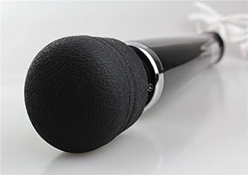 VIBRADOR MASSAGEADOR ELÉTRICO 10 VIBRAÇÕES (Preto)
