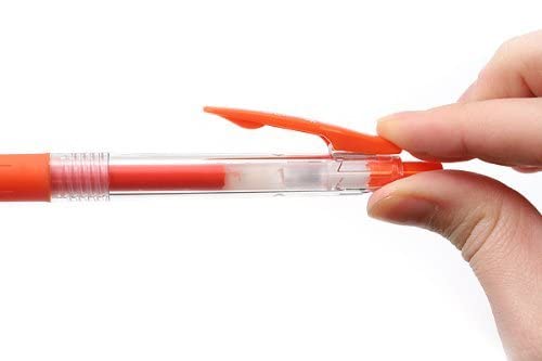 Zebra Sarasa Clip Pen 0 5 mm Red Orange JJ15-ROR — view 2