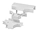 Panduit EEFXIG Tee Fitting with Divided Insert, ABS, White