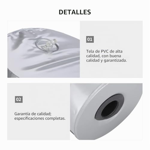 Torso de maniquí de ropa de PVC Voluxe inflable para modelos de ventana y tiendas 5