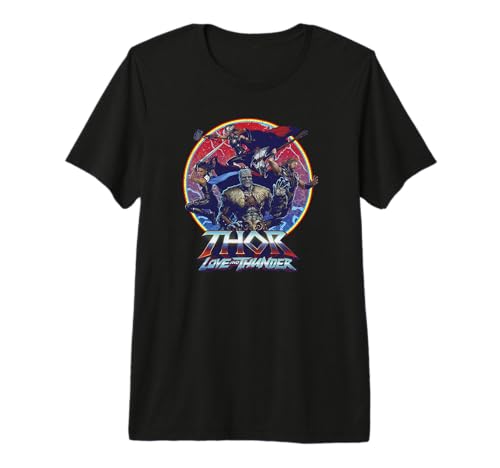 T-shirt Thor Love and Thunder pour remplacer vos vieux vêtements geek usés par le temps