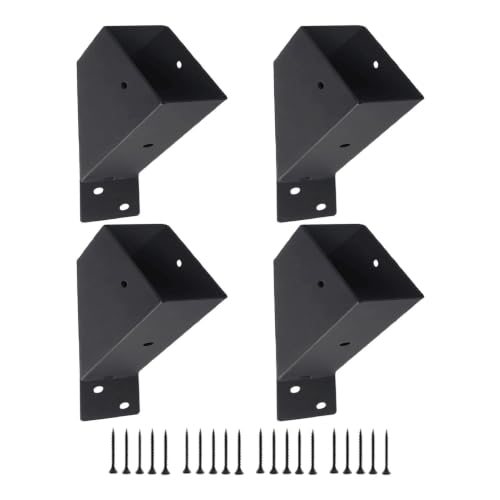 Pergola support angle 45 degrés métal robuste fixation poteau terrasse extérieur