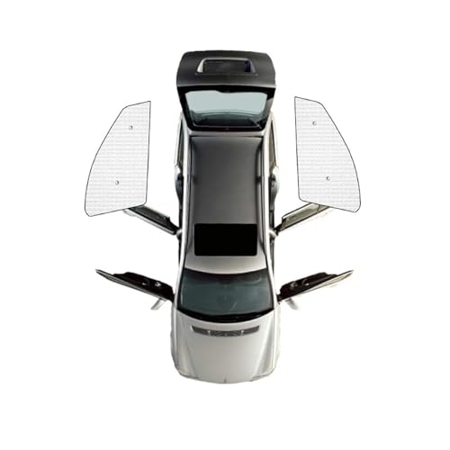 Visière protection UV pour vitres de Megane 2 Berline 2003-2008 avec pare-soleil thermique