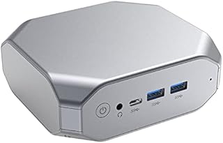 Mini PC Windows 10 Pro, AMD A9-9400 APU(up to 3.2Ghz) Mini Desktop Computer 8GB RAM 128GB SSD, Micro Computer Suppport 4K Dual Screen Display/WiFi 5/BT5.0/Auto Power On for Business Home Office