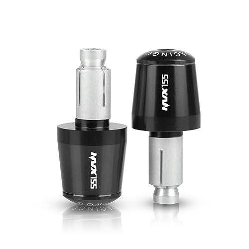 GMBAIH Für Yamaha NVX155 AEROX 155 NVX AEROX 155 2017 2018 2019 2020 2021 7/8'' 22mm Hand Griff Lenker Grip Enden Stecker(10)
