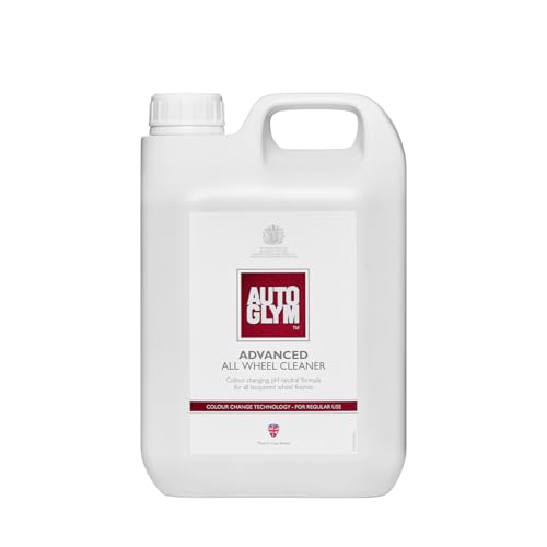 Autoglym Advanced All Wheel Cleaner 2.5L Colour Change Technology Reacts With Brake Dust Car and Alloy Safe For All Wheel Types For Use Easy Sprayer