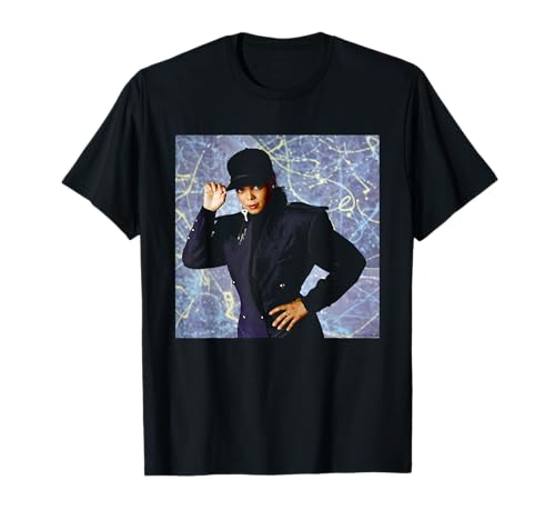 Janet Jackson Control Singer by Michael Grecco T-Shirt