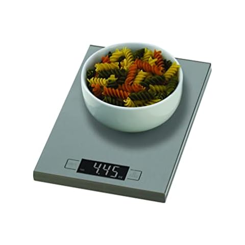 SmartHeart Stainless Steel Digital Food Scale | Precision Measurements | Unit conversions: g, ml, oz, lbs | Weight Capacity: 11 lbs/5000 g | Easy Food Prep Cover