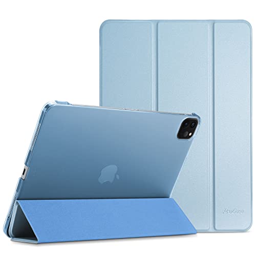 Image of ProCase Smart Case for iPad Pro 12.9 2022202120202018, Slim Stand Hard Back Shell Smart Cover for iPad Pro 12.9 6th Gen5th Gen4th Gen3rd Gen -SkyBlue.