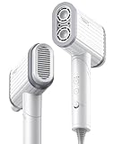 Tqcir Hair Dryer, 220,000 RPM Dual High-Speed Brushless Motors Blow Dryer for 6X Fast Drying, 500 Million Negative Ionic Hair Dryers for Long Thick Hair, Low-Noise 4 Temps /4 Speeds