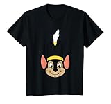 Niños Dumbo Timothy Q Mouse Face Camiseta
