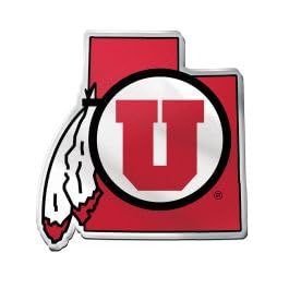 WinCraft Utah, University of S94285 Acrylic Auto Emblem