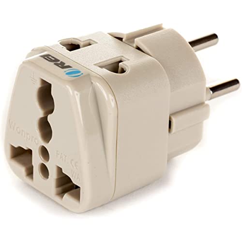 Orei DB-14-2PK Usa To Israel, Gaza, Palestine & More (Type H) Travel Adapter Plug thumb #1