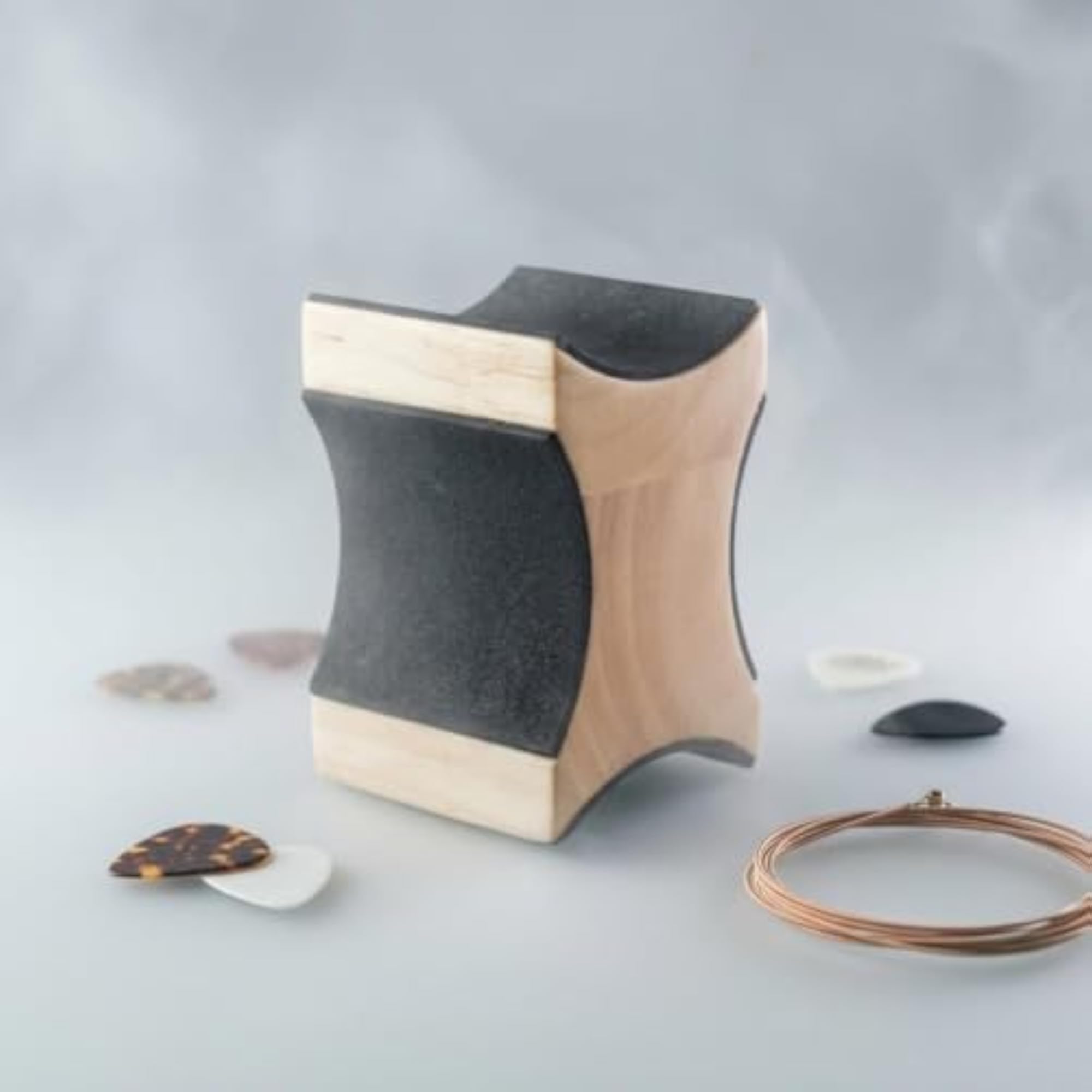 Guitar Neck Rest 2 in 1 Cradle, Wooden Music Accessory