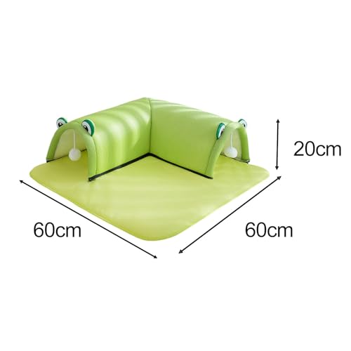 Bothyi Cama de túnel de gato para animais de estimação, centro de jogos, lavável, esconderijo removí