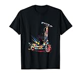 Patinete eléctrico de graffiti Camiseta