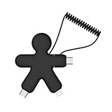 [🌱DESIGN ORIGINAL :] Avec sa forme de bonhomme, le Buddy Cable s’adaptera facilement à votre main et deviendra votre nouvel ami toujours prêt à recharger vos appareils