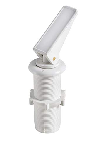 FP INOX Bouchon de Nable Expansible Ø22mm avec Bague Filetage 30mm Blanc
