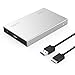 Produktbild ORICO Externes 2.5" SATA III SSD USB 3.0 SuperSpeed Festplattengehäuse mit UASP für 2,5 zoll SATA 6 Gb/s HDD Festplatte - Aluminium