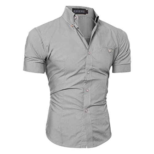 Chemise à manches courtes pour homme, idéale pour vos sorties décontractées en été