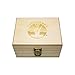 GuruNanda Essential Oils Wooden Box - Quality Storage Case For Aromatherapy (Holds 12)