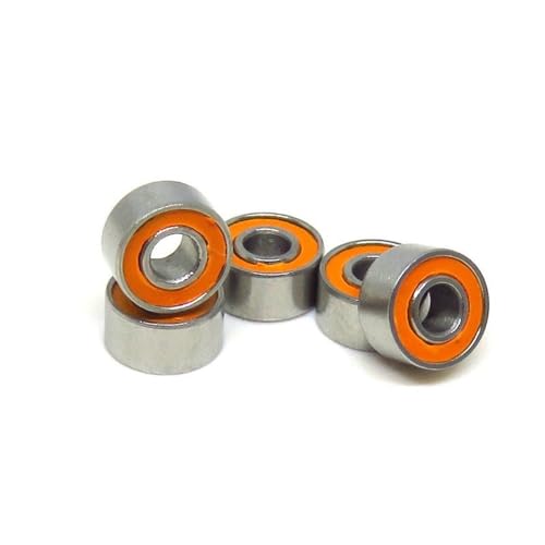 10 �� 2 × 5 �~�����[�g�� SMR52 2OS �X�e�����X�|�n�C�u���b�h Si4N3 �Z���~�b�N�{�[���x�A�����O ABEC-7 MR52 SMR52C 2RS RS �ނ胊�[���x�A�����O(SMR63C-2OS 3x6x2.5mm)