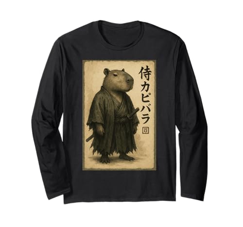 Capybara Samurai Japan Manga Larga
