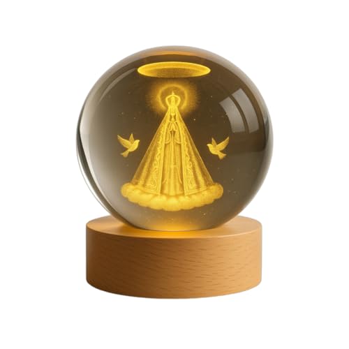 Luminárias de Mesa para Quarto Abajur Cabeceira Decorativo Nossa(Nossa Senhora Aparecida - UNI)