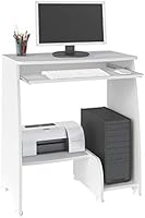 Artely Pixel Computer Table, White, W 69 cm x D 40 cm x H 74.5 cm