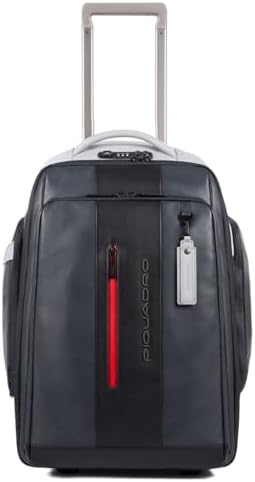 Piquadro – Maleta de Negocios de 2 Ruedas de 54 cm – Cuero de Pri...