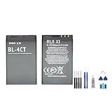 BL-4CT RUI XI Batería compatible con Nokia 5310 6700S X3 X3-00 7230 7310C 5630 2720 2720A 7210C 6600F 860mAh 3.7V BL-4CT BL4CT BL 4CT Batería