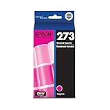 Epson 273 Claria Ink Standard Capacity Magenta Cartridge (T273320-S) Works with Expression Premium XP-520, 600, 610, 620, 800, 810, 820