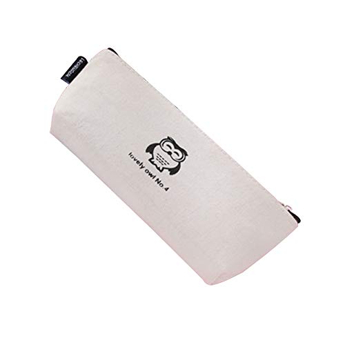Preisvergleich Produktbild Meigold Student Kreative Bleistift Fall handbemalte Graffiti Malerei Federtasche Eule Muster Schule liefert Aufbewahrungstasche Kosmetiktasche Size 20 * 8 * 3.5cm (Beige 1)