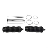 Wodsty 2PCS Silikon Innenspurstangen Manschette Lenkgetriebe Schutz