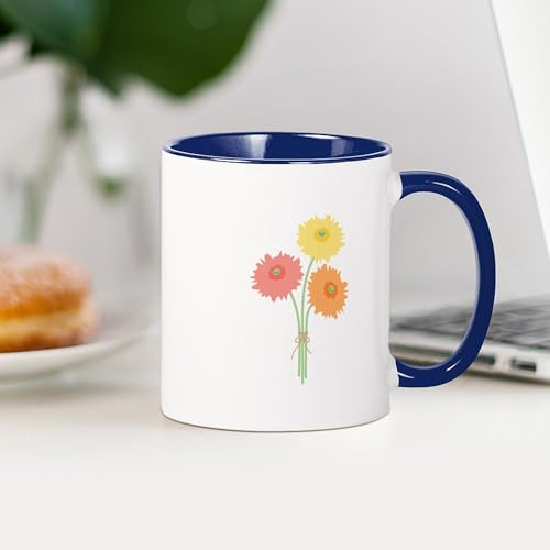 Taza de cerámica 11 oz Gerbera Daisies CafePress miniatura 4