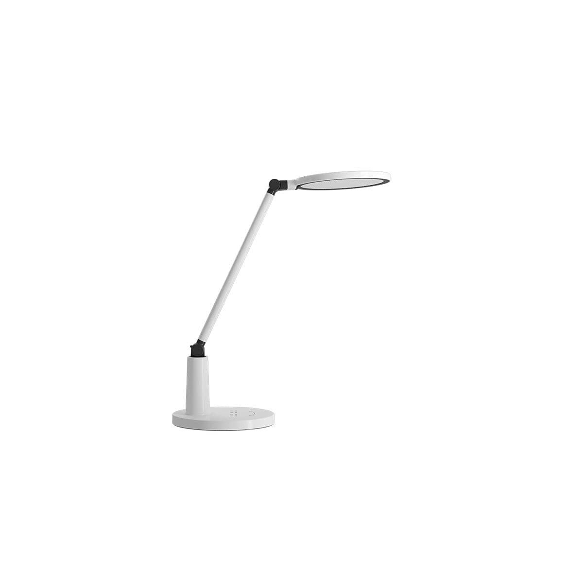 Lampe de bureau LED tactile au design épuré et pliable avec finitions col de cygne